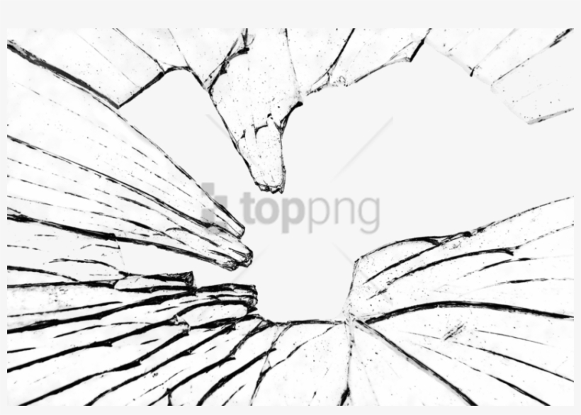 Free Png Broken Glass Transparent Png Image With Transparent - Broken Glass Frame Transparent, transparent png