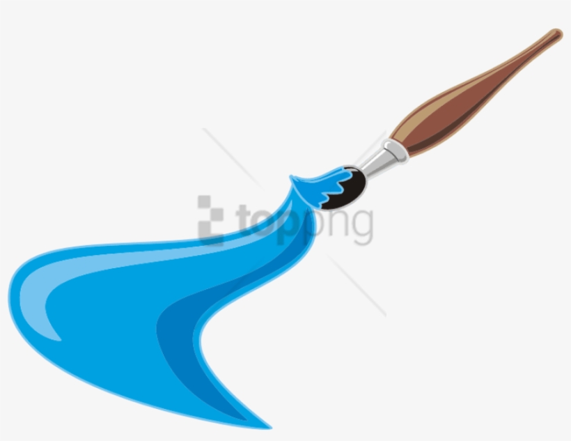 Free Png Paint Brush Clip Art Png Png Image With Transparent - Paint Brush Clip Art Blue, transparent png