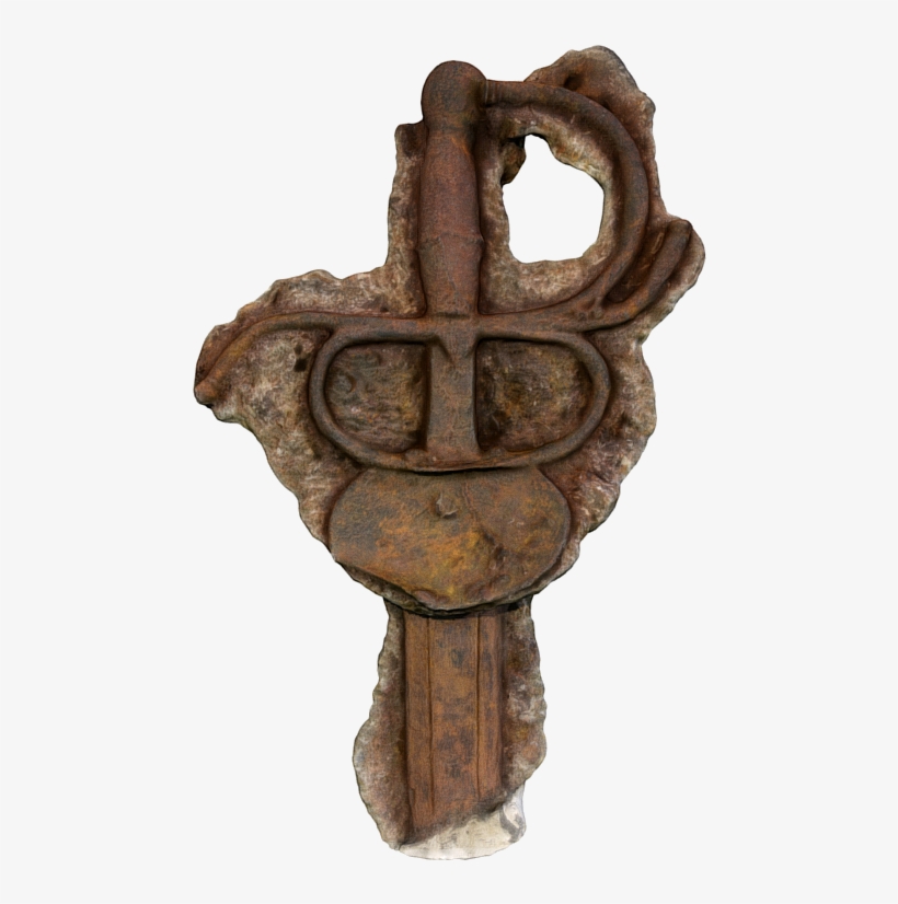 3d Sword Hilt - Antique, transparent png