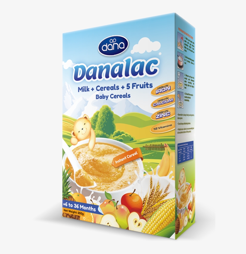 Our Cereals - Danalac Baby Cereal, transparent png