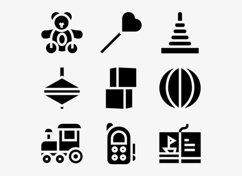 Baby And Toys - Movie Icons Png, transparent png