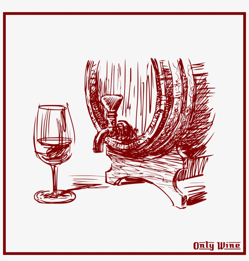 This Free Icons Png Design Of Only Wine 228 - Barrel, transparent png