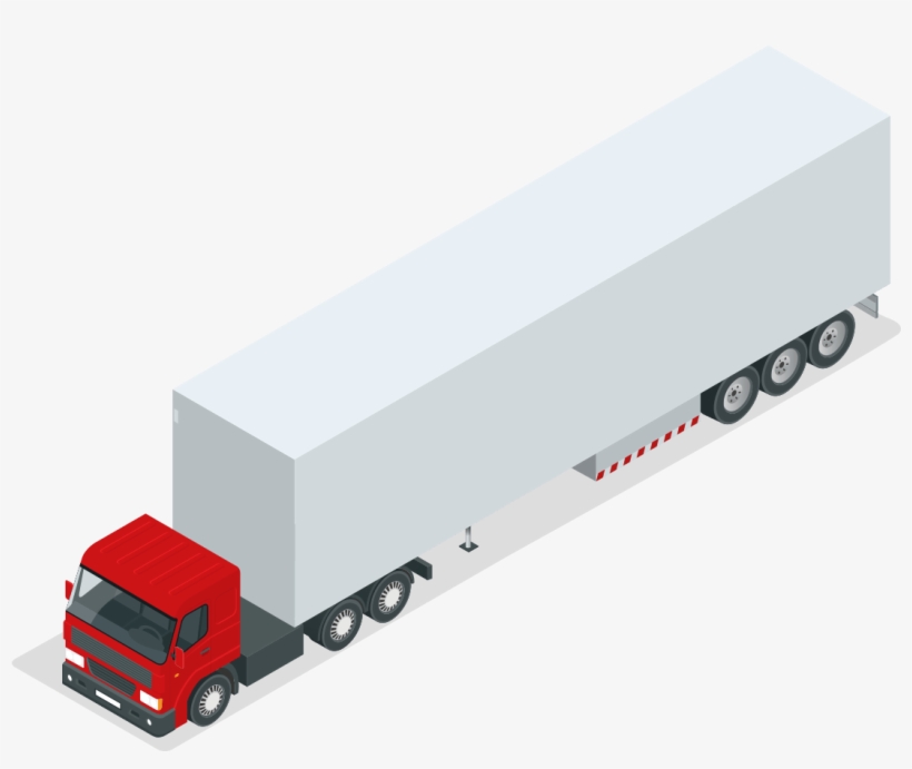 Articulated Truck - Trailer, transparent png