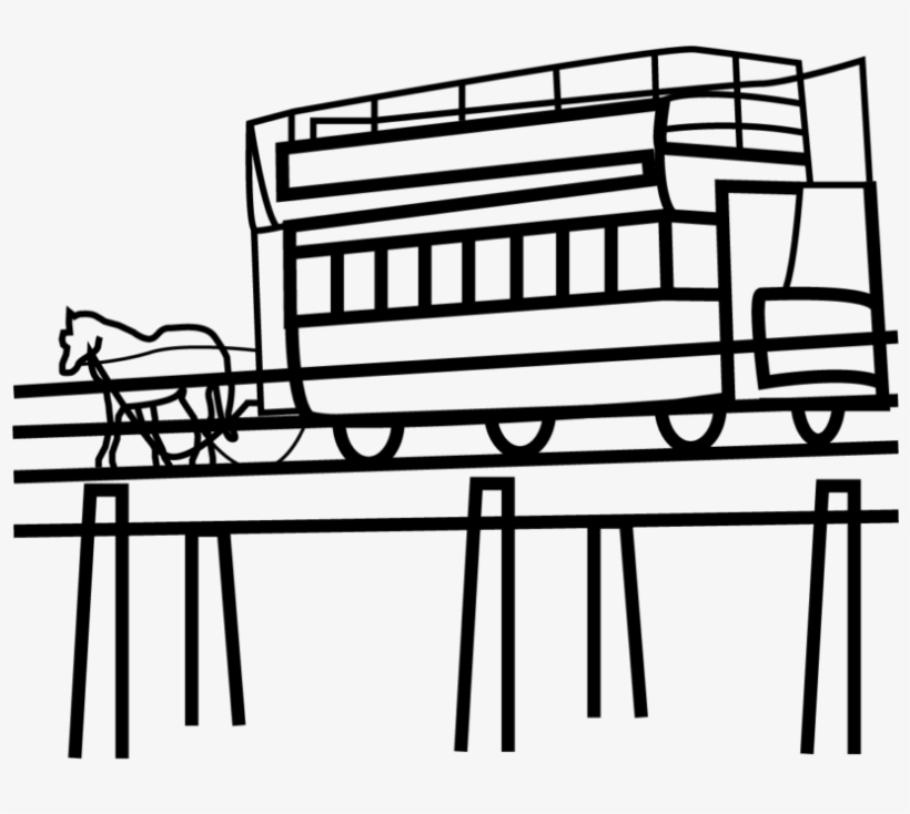 Granite Island Horse Tram - Bench, transparent png