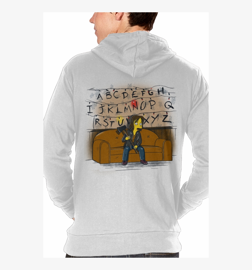 Waiting For The Demogorgon - Hoodie, transparent png