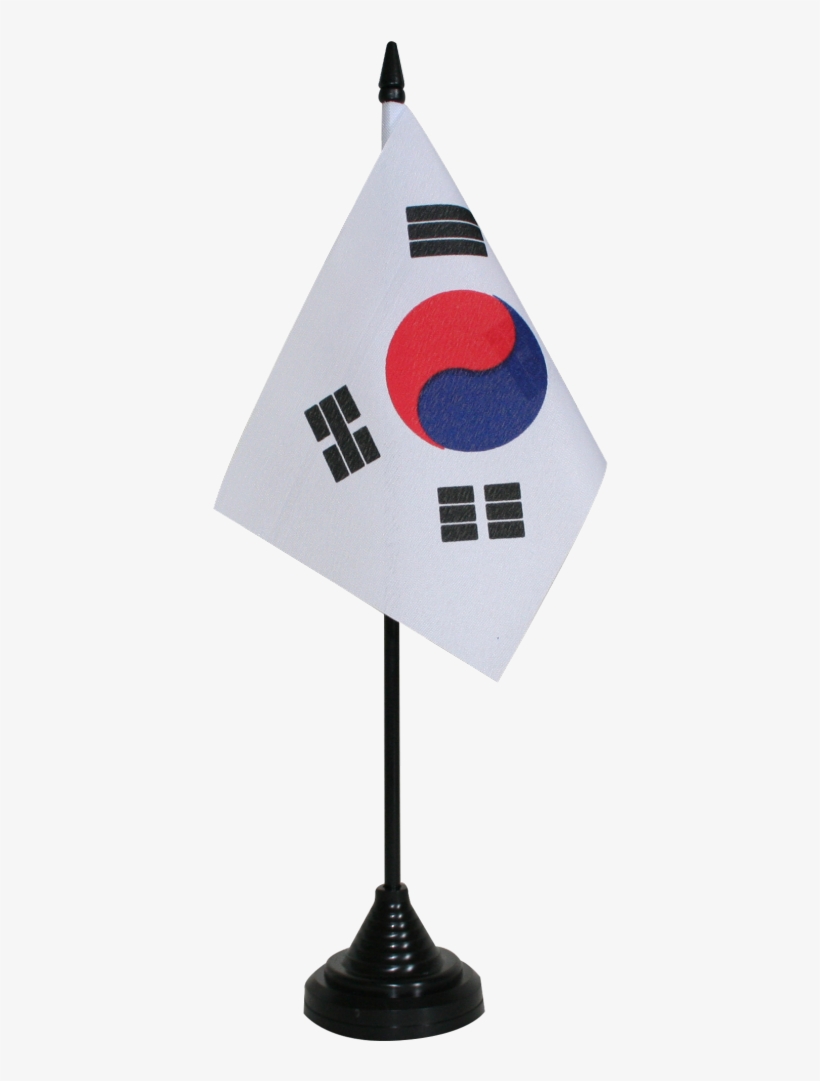 South Korea Table Flag - Traffic Sign, transparent png