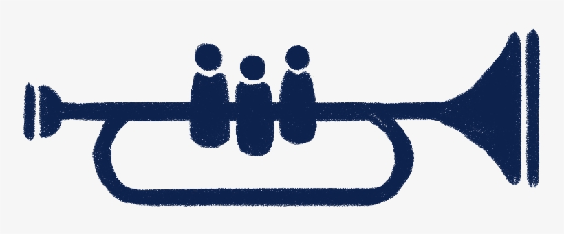 Children's Education Logo - Trumpet, transparent png