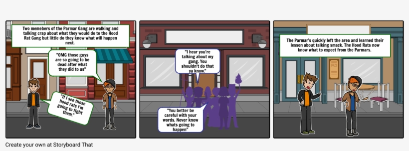 Gang Gang - Storyboard, transparent png