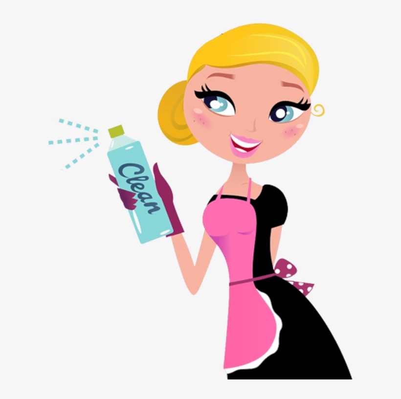 Pink Star Cleaning - Clip Art House Cleaning, transparent png