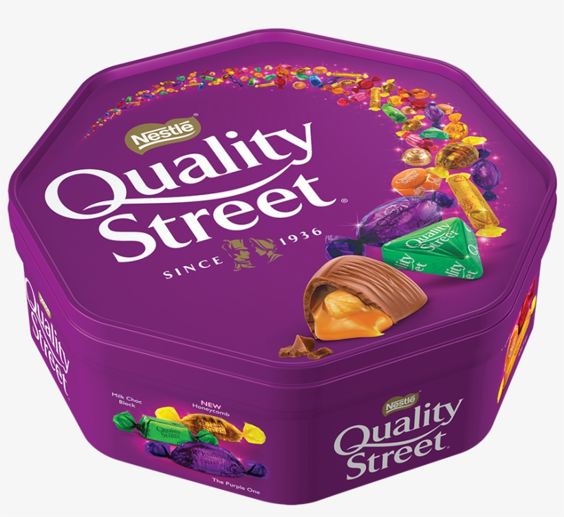 Qs Group Sweet Image Quality Street 750g Tub - Quality Street Chocolates, transparent png
