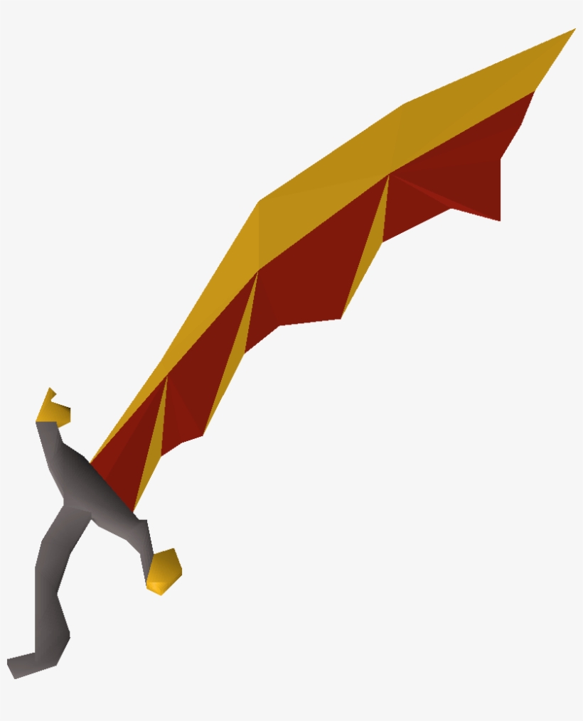 Osrs Dragon Scimitar Png, transparent png