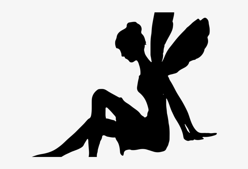 Cinderella Clipart Peri - Clipart Silhouette Transparent Fairy, transparent png