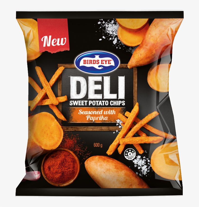 Be Sweet Potato Chips - Birds Eye, transparent png