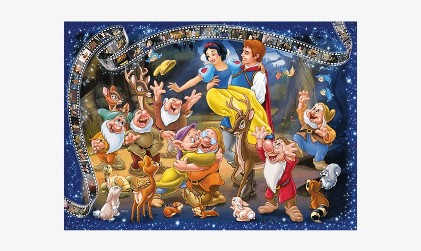 1 Of - Disney Snow White And The Seven Dwarfs Puzzle, transparent png
