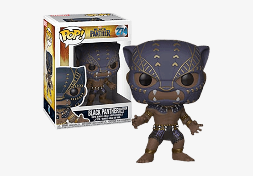 Pop Vinyls - Figurine Pop Black Panther, transparent png