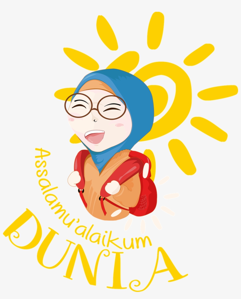 Islamic Girl Bright Day Hijab Png Image - Sun Clip Art, transparent png