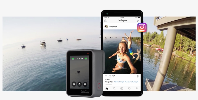 Gopro-instagram - Iphone, transparent png