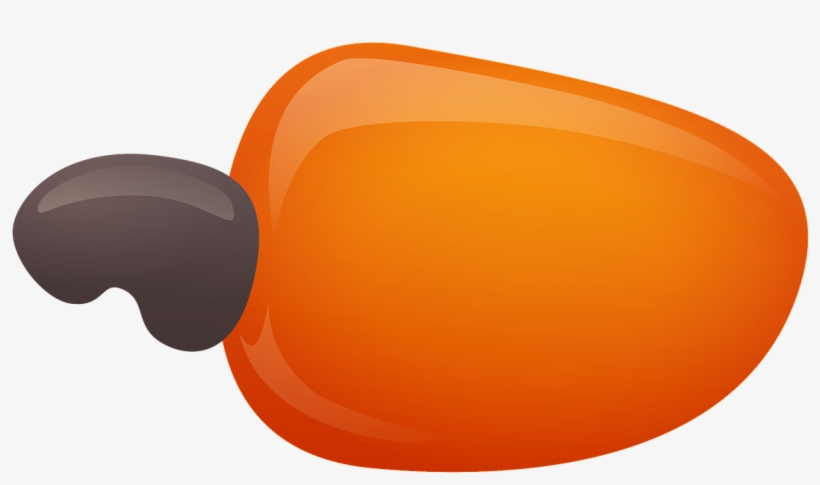 Cashew Fruit Cartoon Png Image - Caju Vetor Png, transparent png