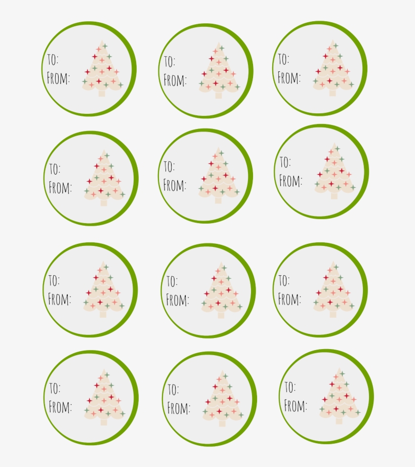 Christmas Tree Gift Tag Printable - Sa Got Talent 2014 Winner, transparent png