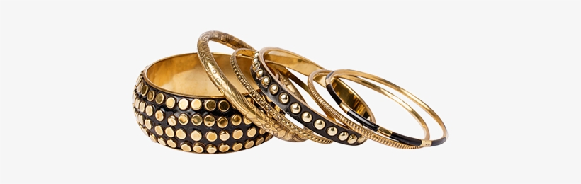 Polka Dot Gold Bangles - Wedding Ring, transparent png