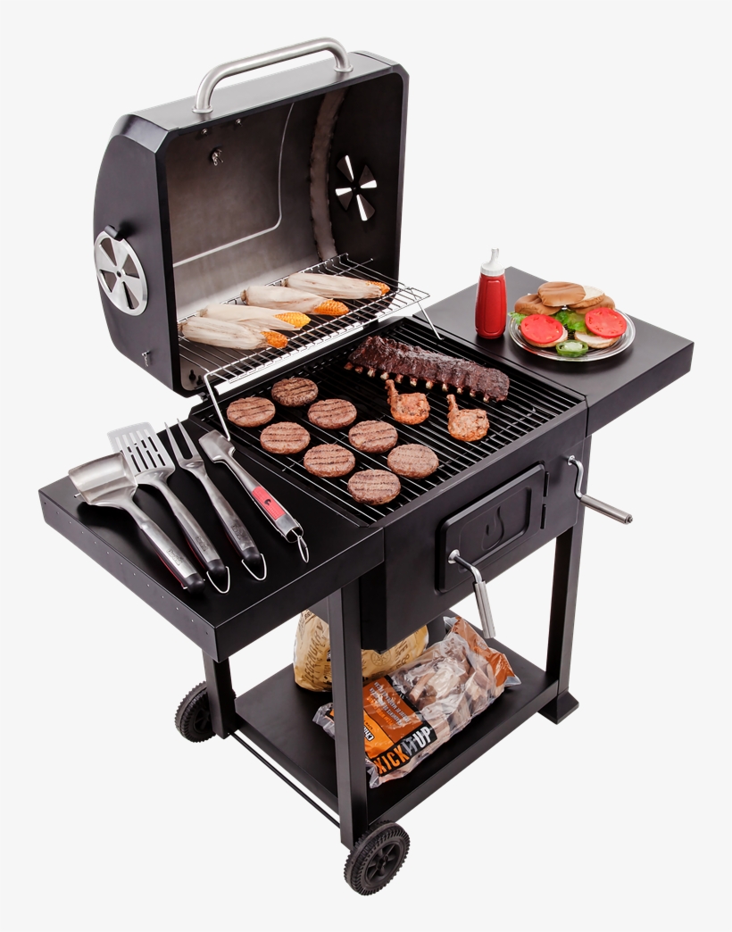 Broiling Clipart Charcoal Grill - Char Broil 780, transparent png