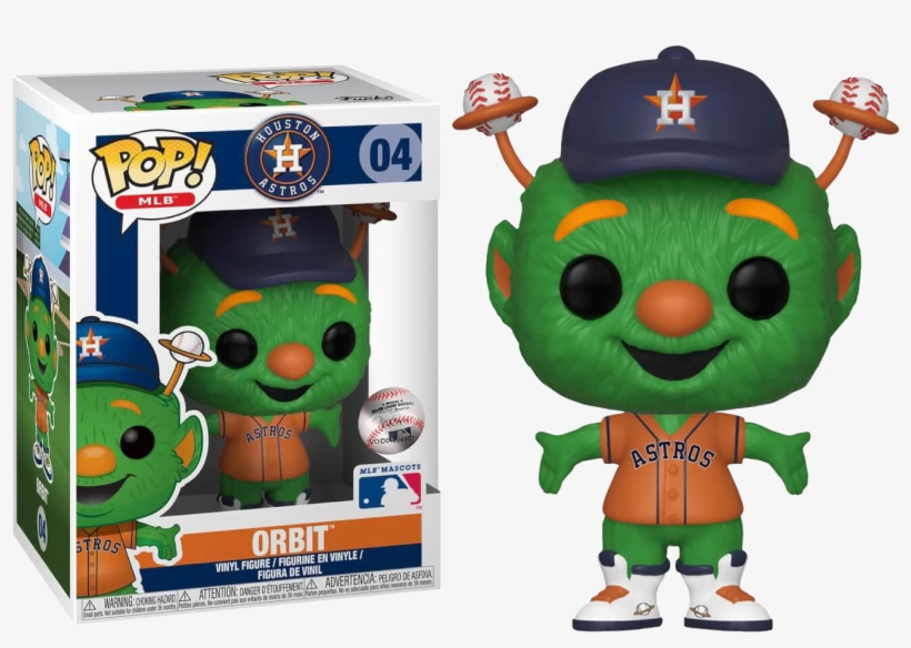 Orbit Houston Astros Funko Pop Vinyl Figure - Orbit Funko Pop, transparent png