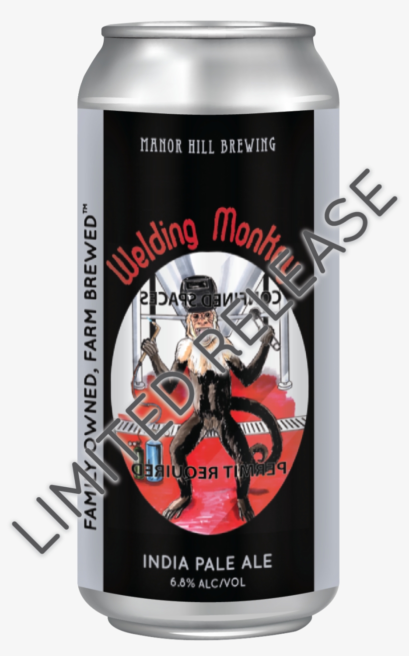 Welding Monkey - Manor Hill Brewing, transparent png