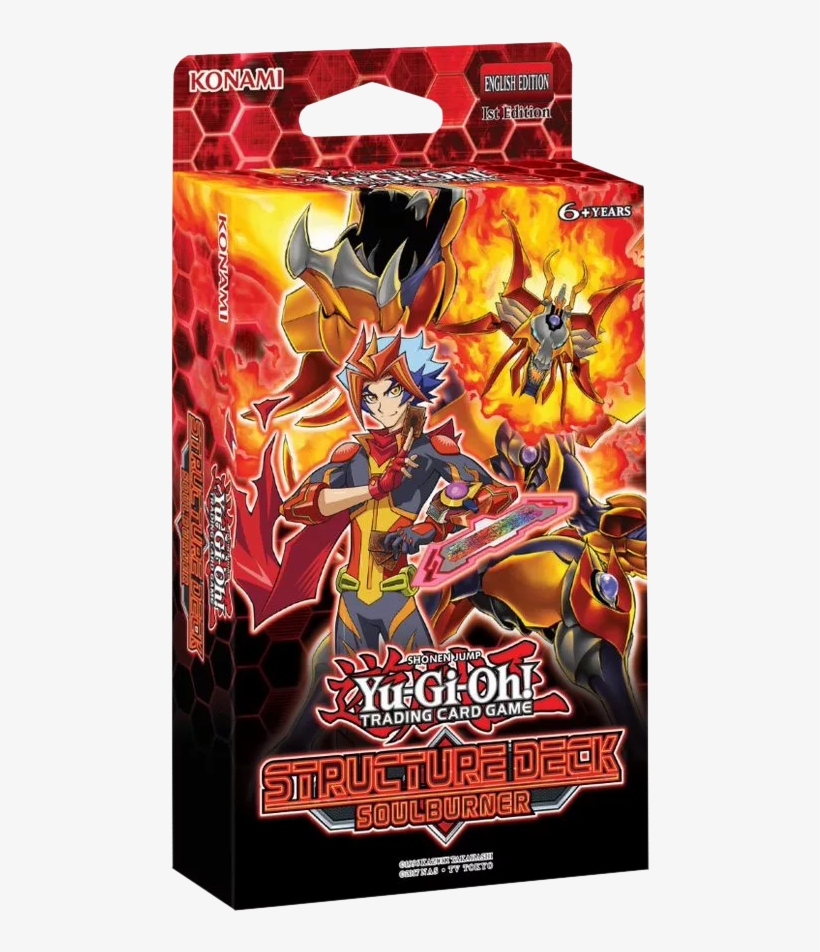 Yu Gi Oh - Yugioh Soulburner Structure Deck Tcg, transparent png