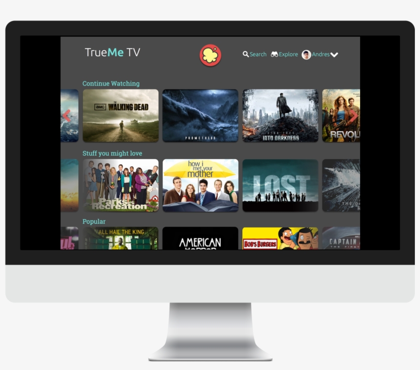 True Me Tv - Led-backlit Lcd Display, transparent png