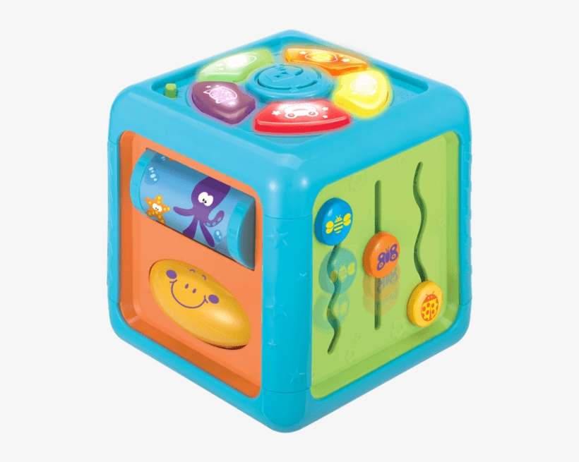 Side To Side Discovery Cube - Cubo Didactico Para Bebes, transparent png