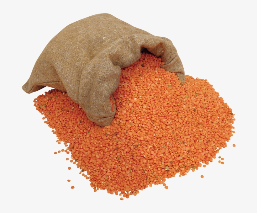 Lentils In Sack - Bolsa De Semillas Png, transparent png