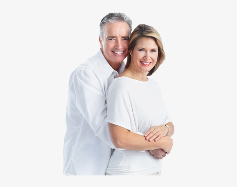 Happy Old Couple Png, transparent png