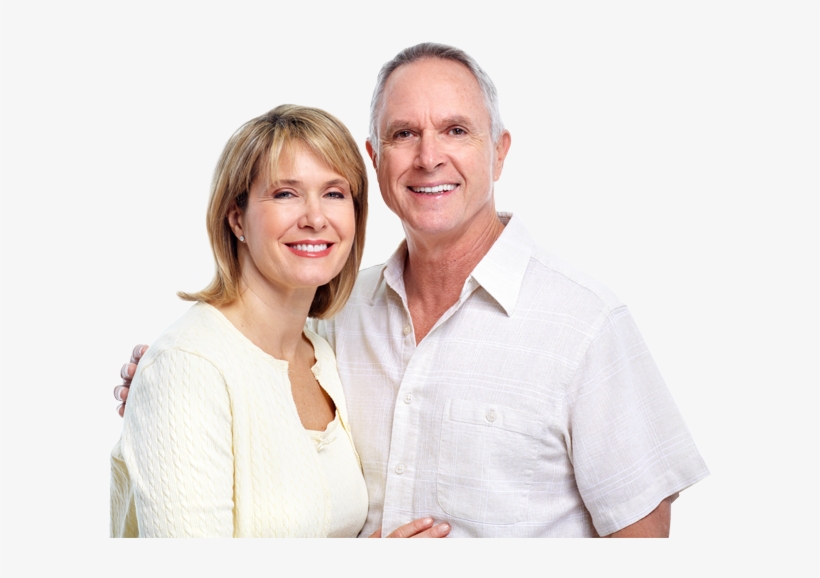 Default Title - Older Couple Png, transparent png