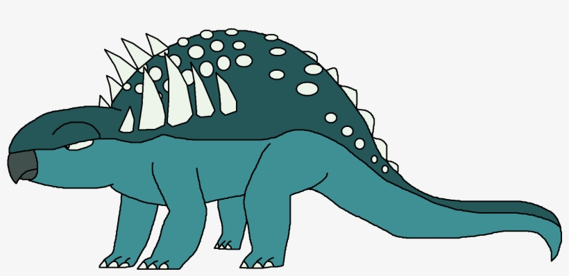 Dinosaur Fossils Clipart - Acanthopholis Dinosaur, transparent png