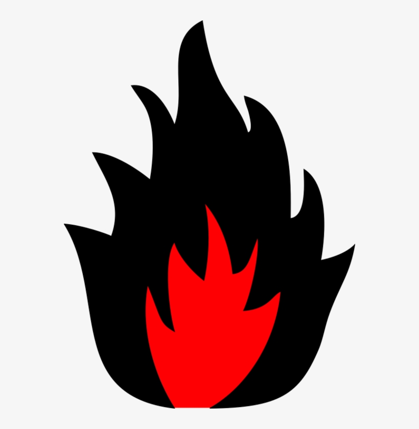 Flame Vector Art Clipart Free - Clipart Fire Flames, transparent png