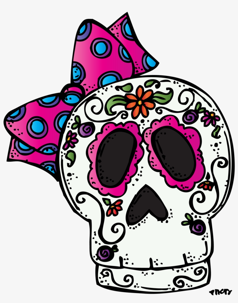 Dead Clipart Skull Drawing - Melonheadz Day Of The Dead, transparent png