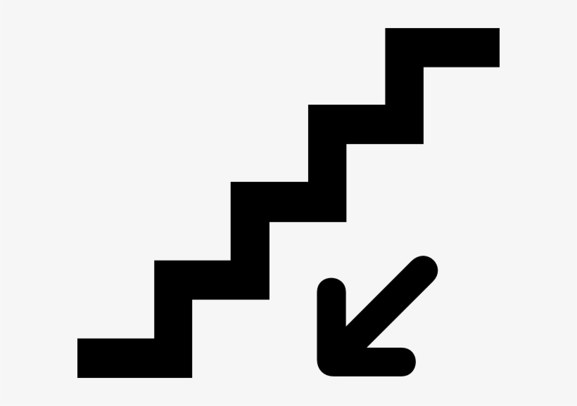 Total Downloads - Down Clipart Black And White, transparent png