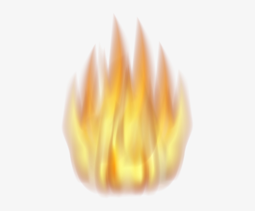 Fire Png Large Transparent Clip Art Image - Close-up, transparent png