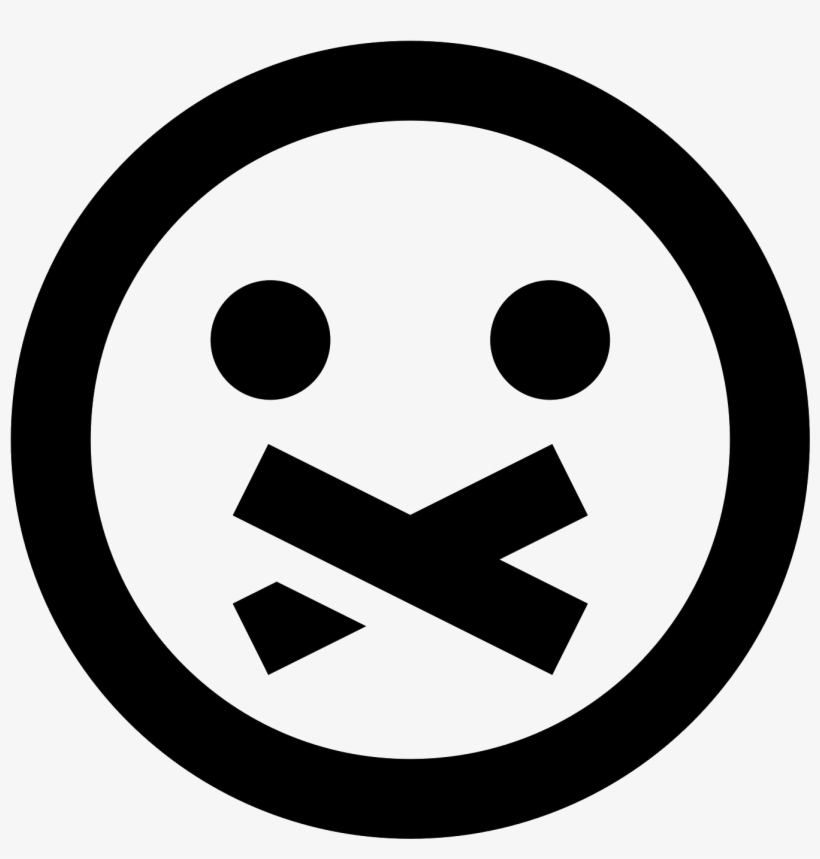 This Icon Is Made Up Of A Circle With Two Smaller Black - Smile Icon, transparent png