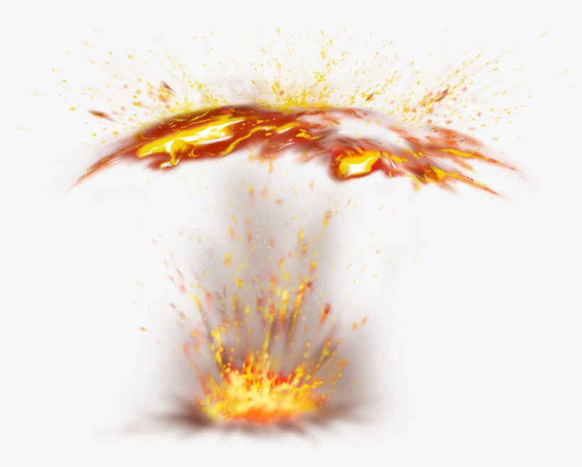 Fire Light Flame Explosion - Огненные Буквы Пнг, transparent png