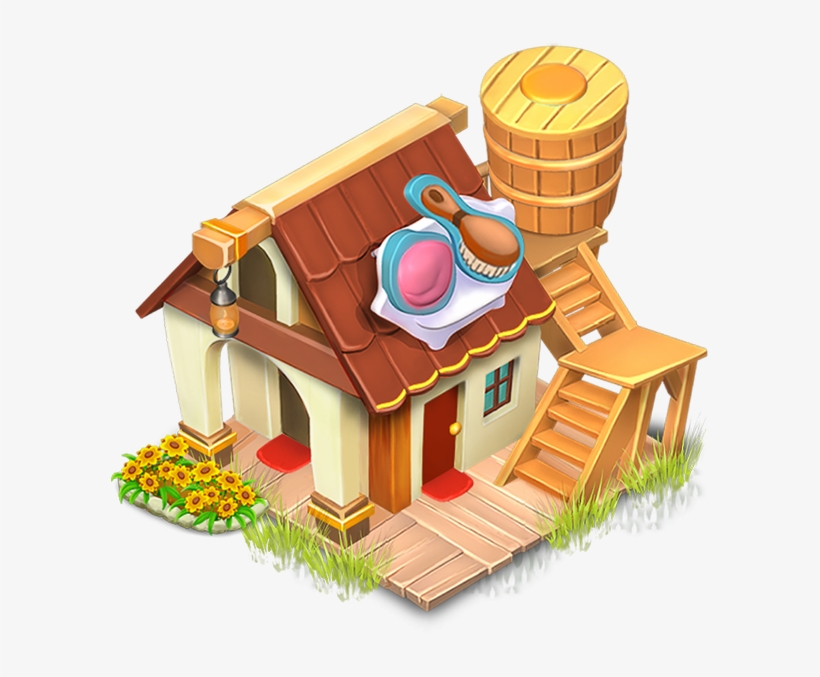 Spa Outside3 - Spa Hay Day, transparent png
