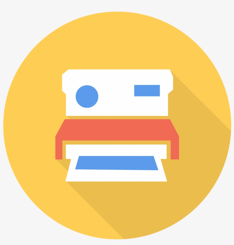 Download Png Ico Icns - Polaroid Icon, transparent png