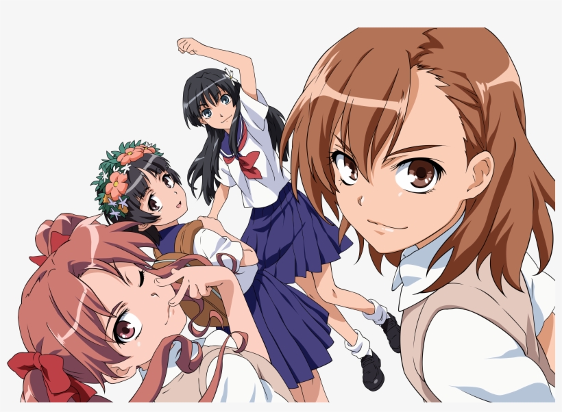 Download Png - Certain Scientific Railgun Cast, transparent png