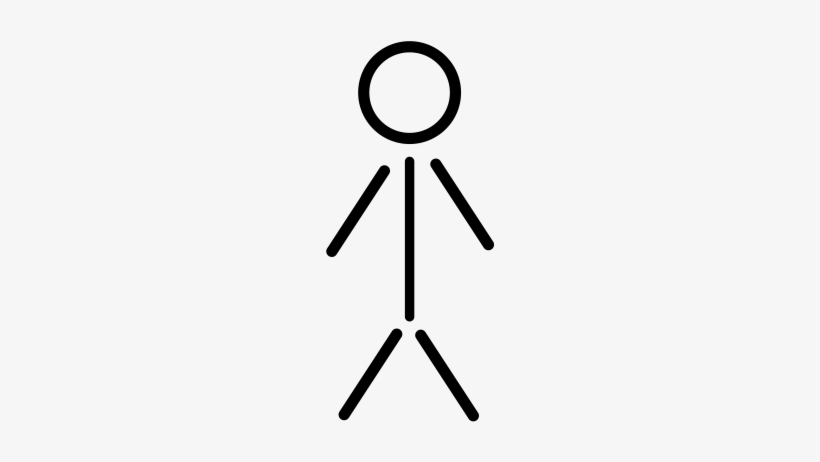 Figura De Palo Simple - Clip Art, transparent png