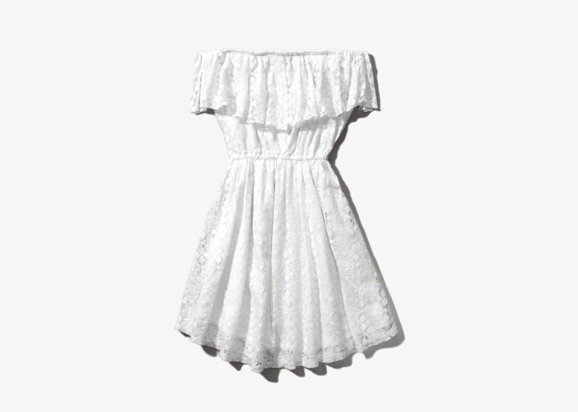 abercrombie white dress