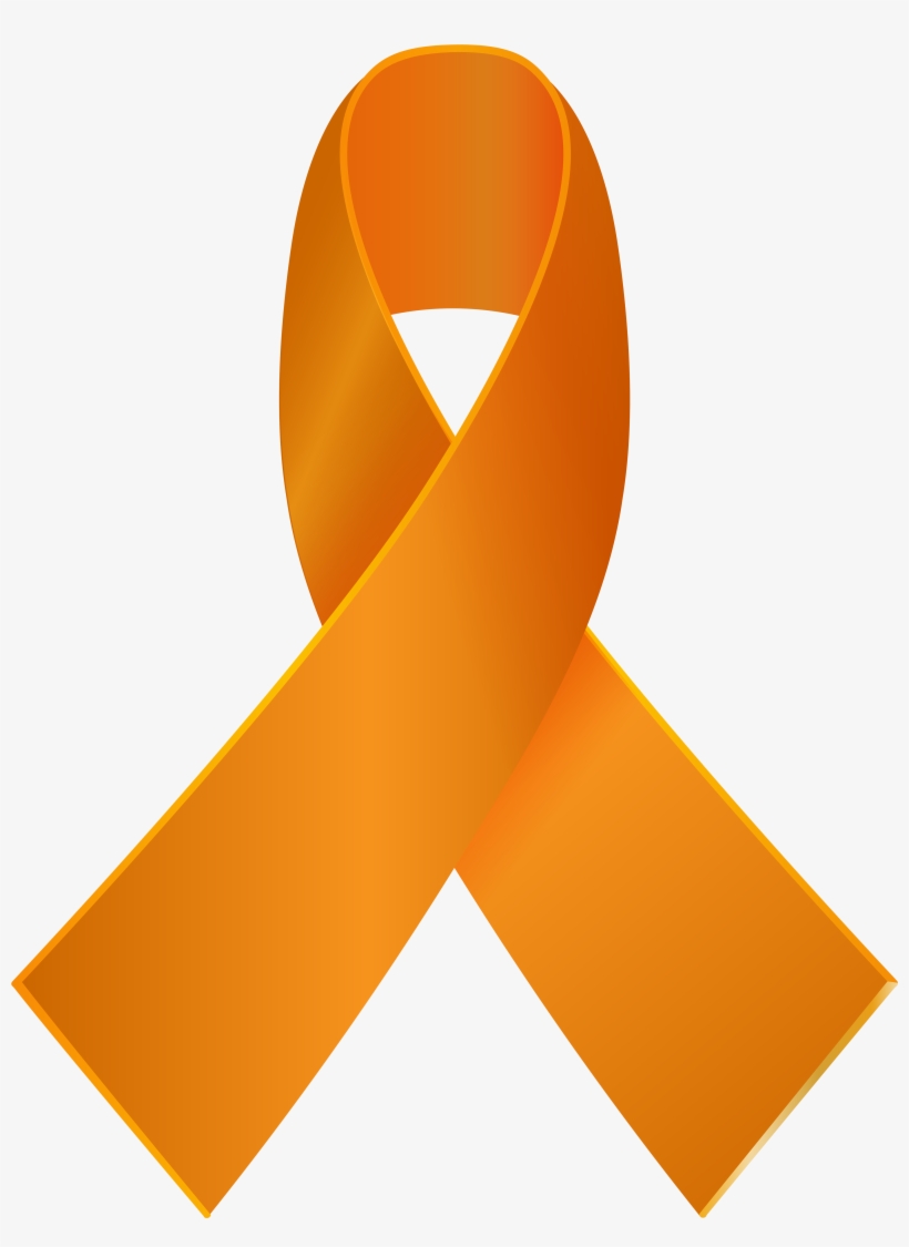 Orange Awareness Ribbon Png Clip Art Orange Awareness Ribbon