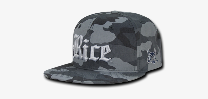 Ncaa Rice Owls University 6 Panel Camo Camouflage Snapback - W Republic Apparel 1007-172-urb Rice Camo Snapback,, transparent png
