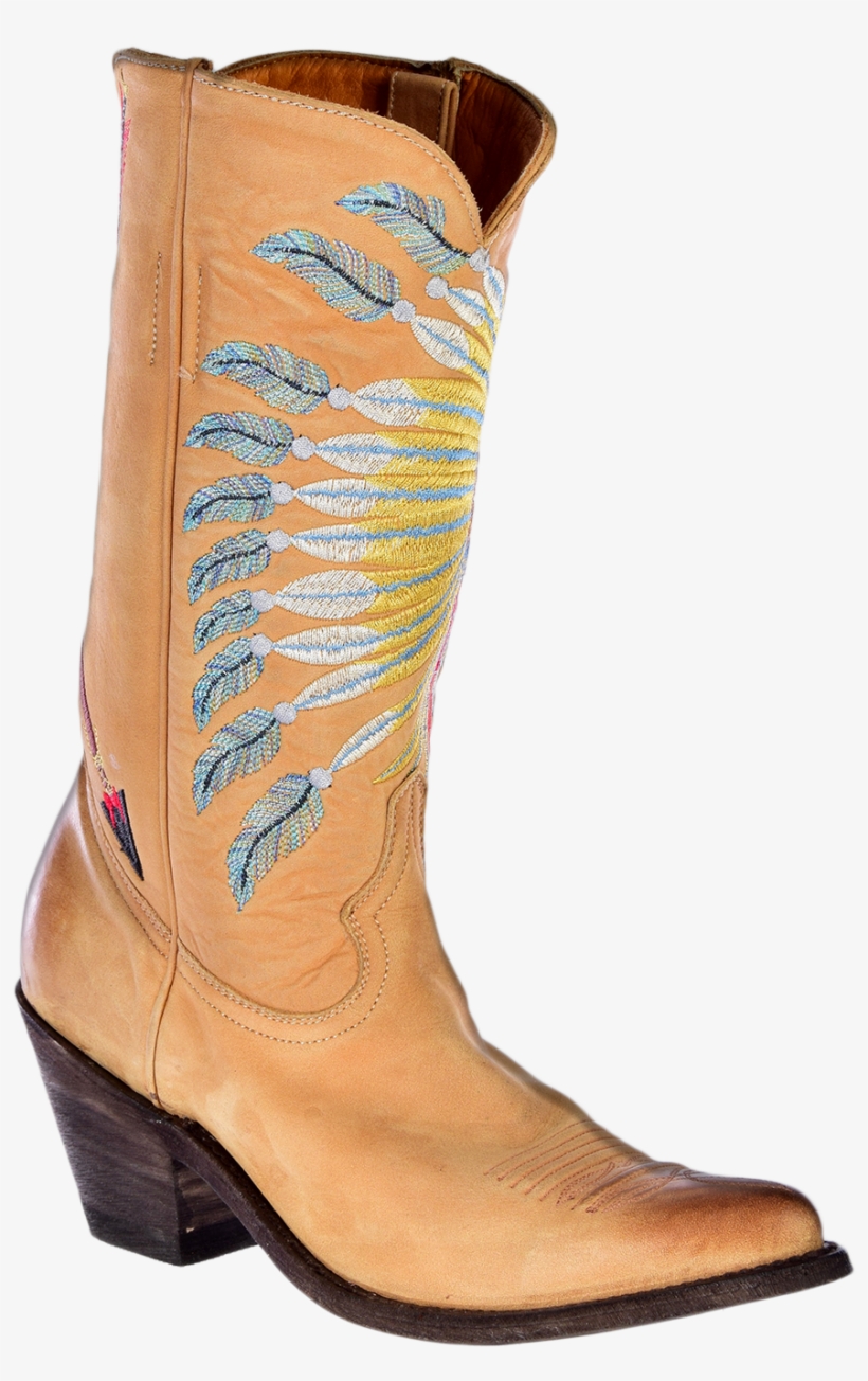 Old Gringo Women's Embroidered Headdress - Cowboy Boot, transparent png