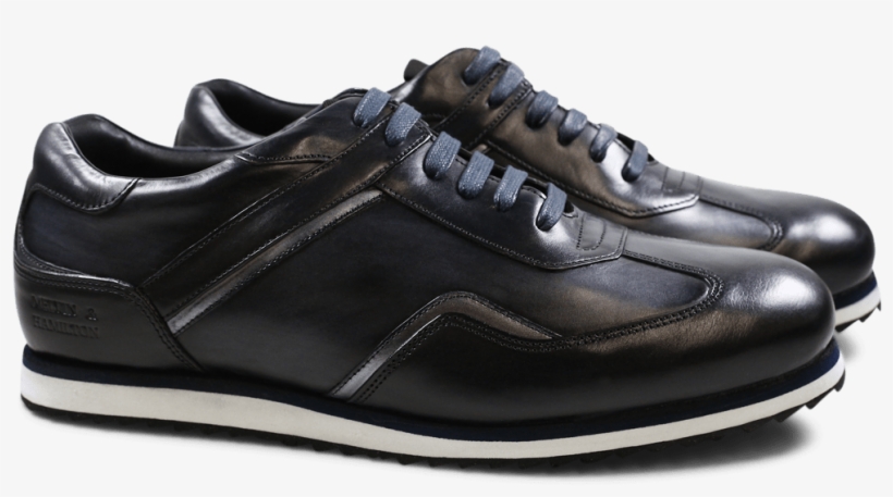 Sneakers Niven 6 Crust Black Brush Silver Electric - Sneakers, transparent png