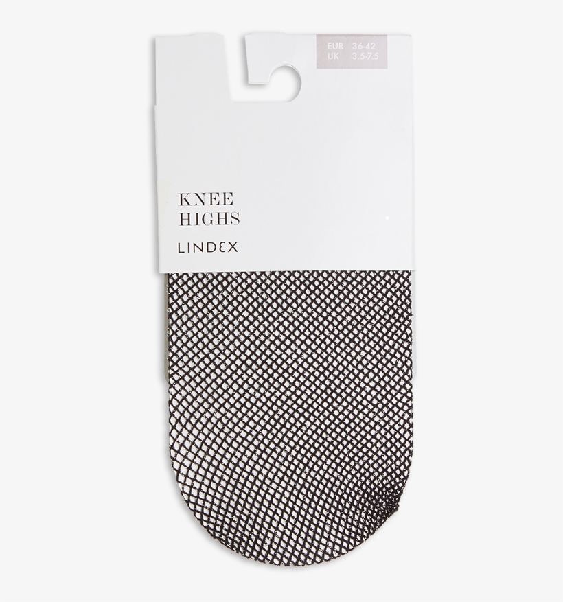 Knee High Fishnet Black - Síťované Podkolenky, transparent png